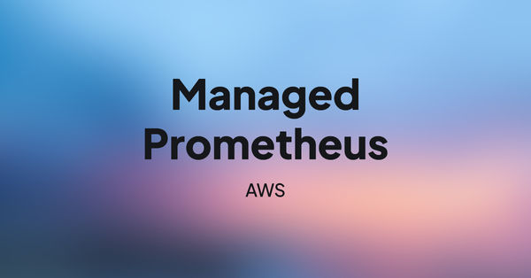 Amazon Managed Prometheus reference architecture